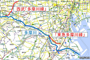 鉄道トリビア 第433回 東急電鉄は「東急多摩川線」西武鉄道は「多摩川線」が路線名である