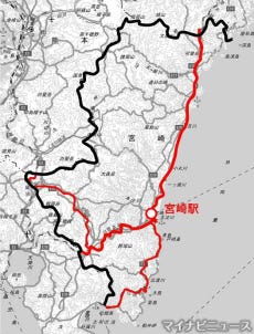 鉄道トリビア 447 47都道府県のうち 宮崎県と徳島県には複線区間がない マイナビニュース