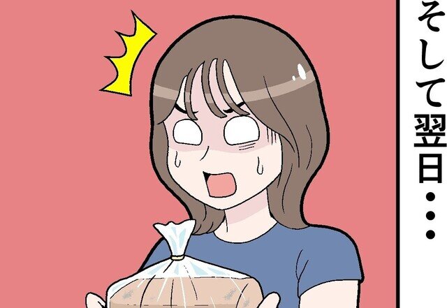 【漫画】梅雨時の失敗あるある 第1回 「高級食パン、毎日少しずつ食べよっと」と思っていたら…