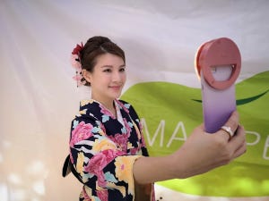 海外モバイルトピックス 第147回 台湾女子に人気！スカイツリーの台湾フェアにスマホセルフィーグッズが出展