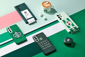 海外モバイルトピックス 第324回 スタバのレシートがストラップに？ 大型化するスマホにサムスンが新アクセサリを投入