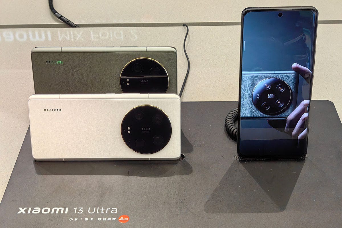 Xiaomi 13 Ultra 専用カメラキット 白 - Android用ケース