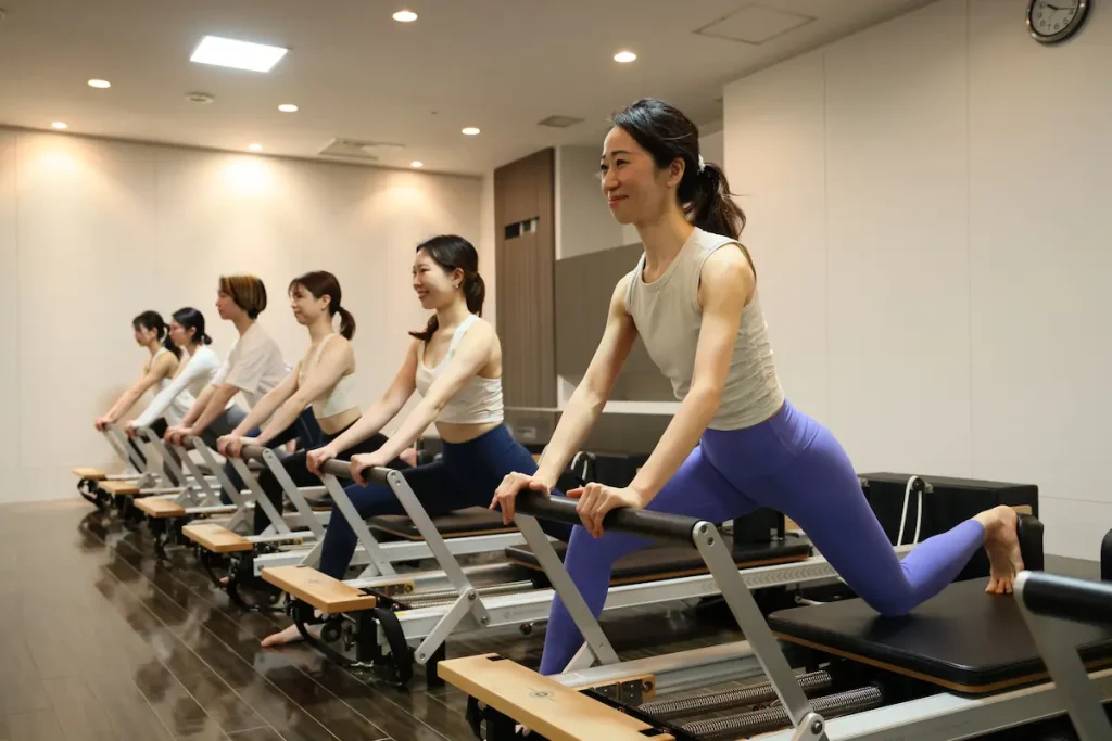 YO・GAN-machine-pilates-lesson-room