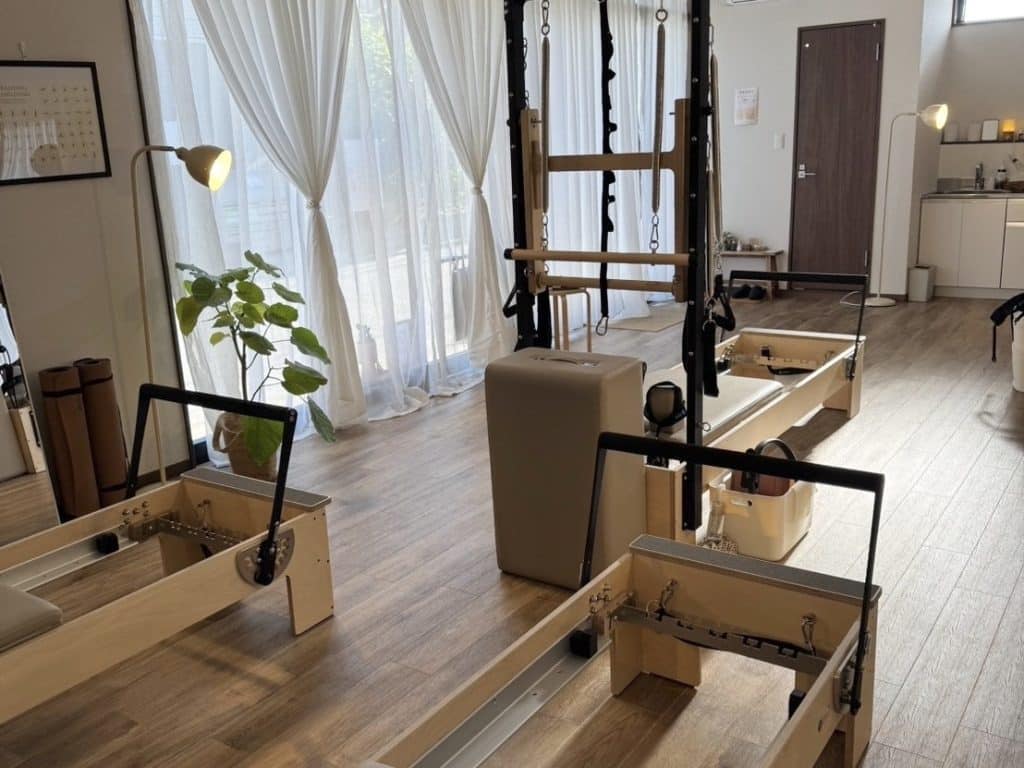 Pilates Meeのスタジオ