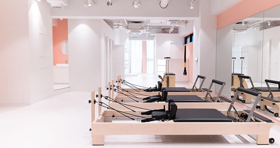 URBAN CLASSIC PILATESのスタジオの雰囲気