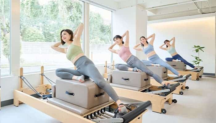 Pilates Mirrorのレッスンイメージ