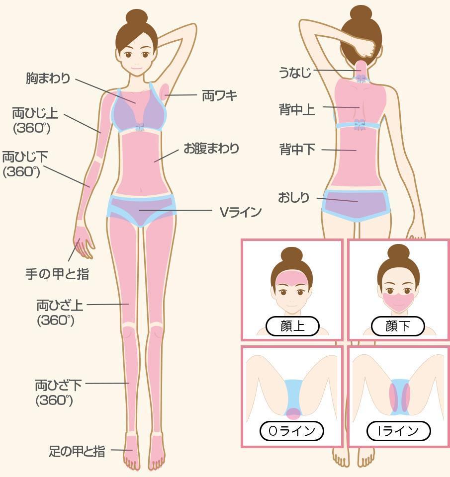 リンリンは全身脱毛も通い放題もおトク サロンの特徴をご紹介 脱毛