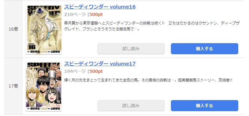 漫画 スピーディーワンダーを全巻無料で読めるアプリやサイトはある 違法サイトについても解説 電子書籍比較