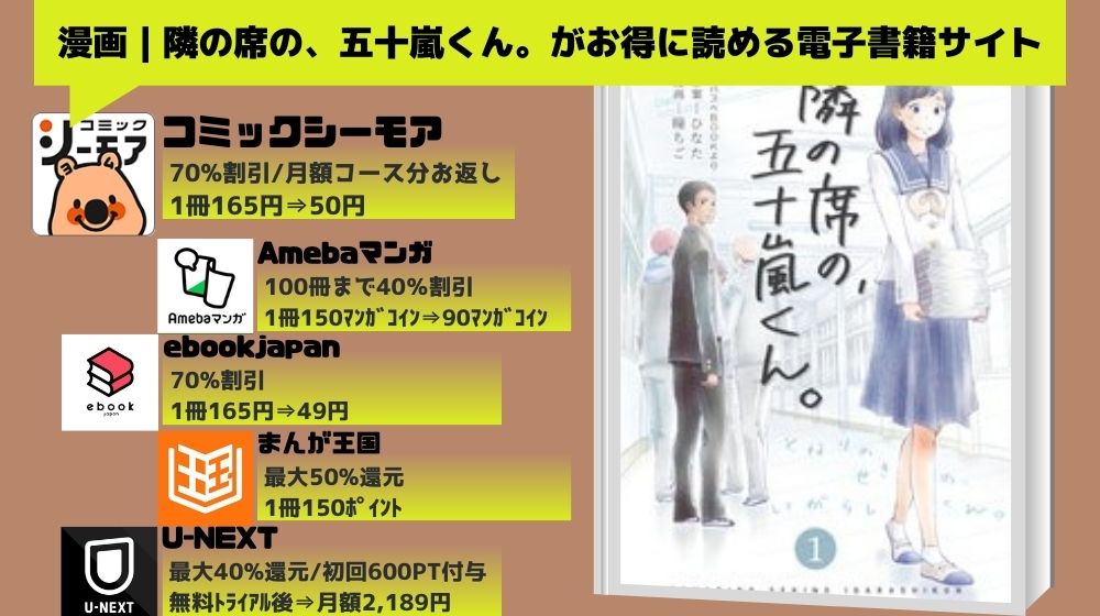 隣の席の、五十嵐くん。 無料
