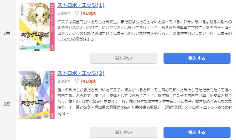 ストロボ・エッジ まんが王国