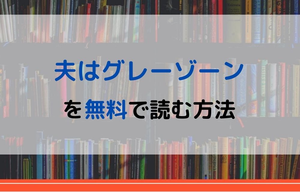夫はグレーゾーン　無料