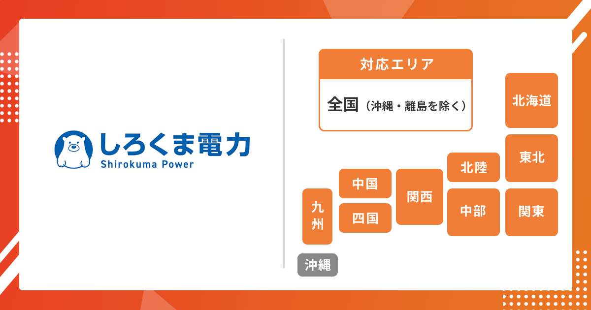 しろくま電力の商標画像