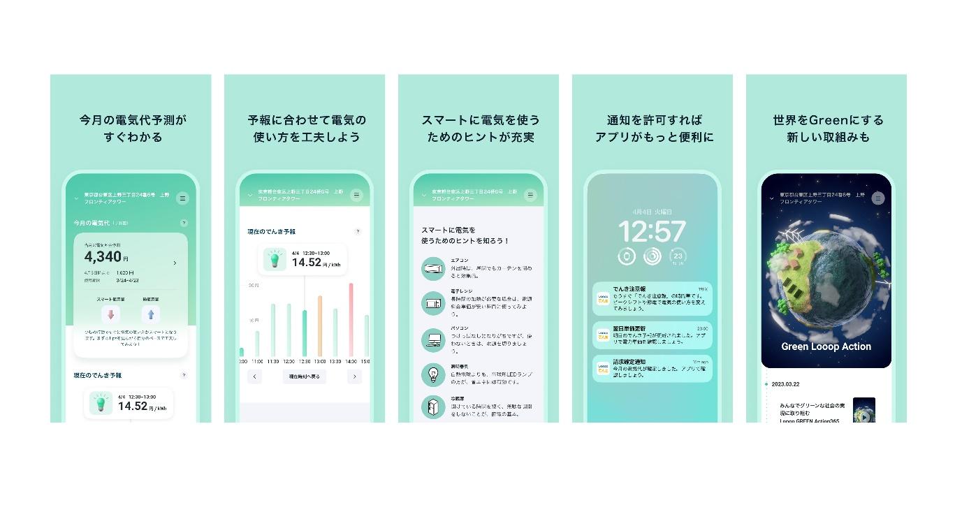 Looopでんき アプリ