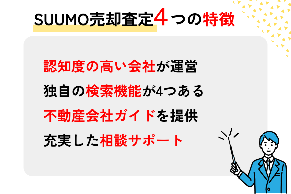 SUUMO売却査定　特徴