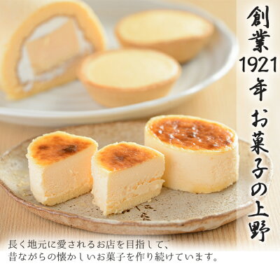 どん生チーズセット（冷凍）【お菓子の上野】