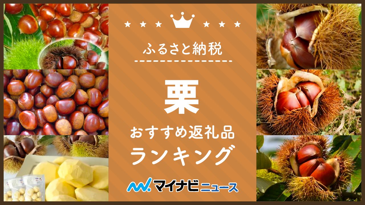 【2023年最新】栗（くり）のふるさと納税おすすめランキング！