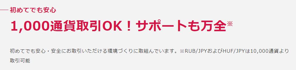 みんなのFXは少額取引も可能