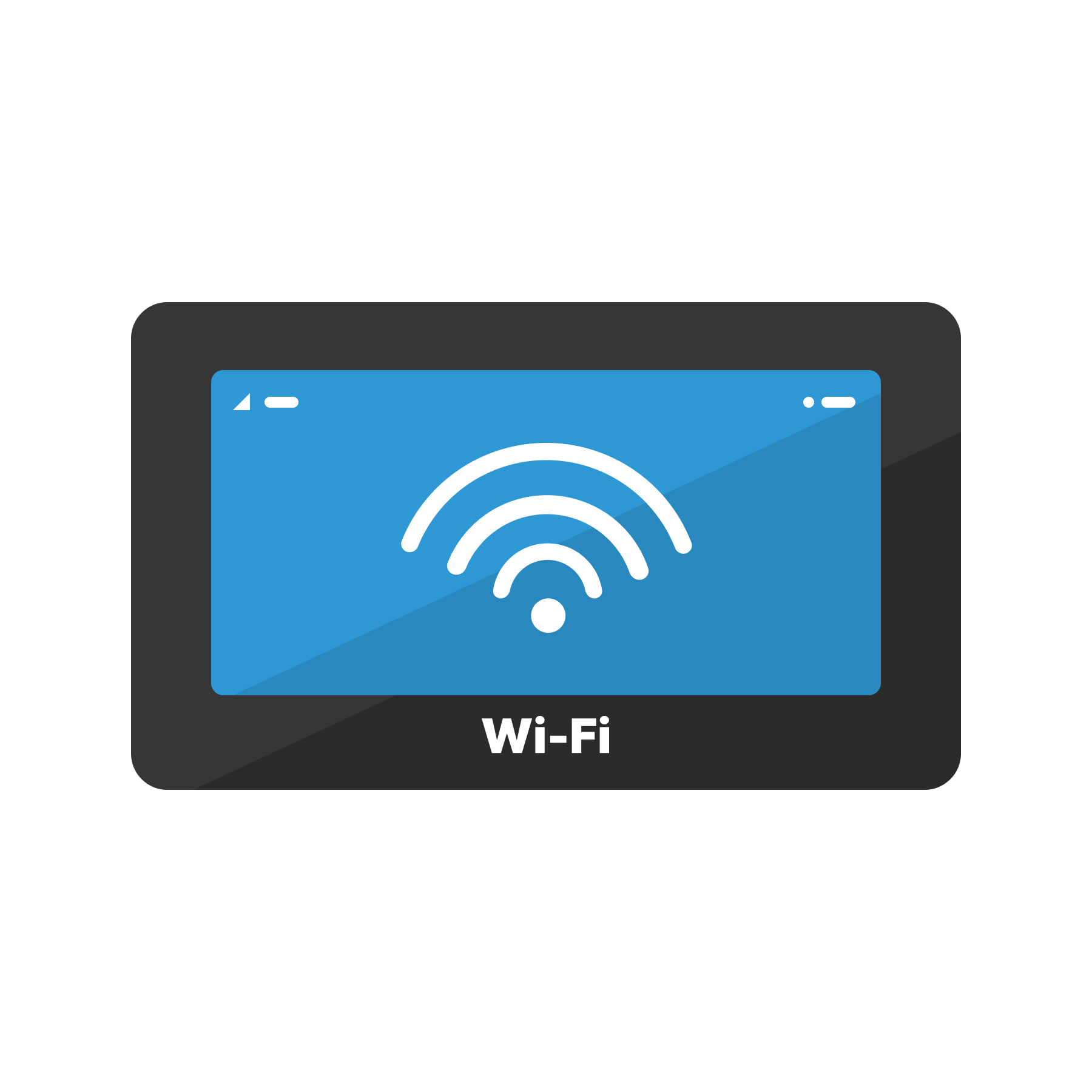 ポケット型Wi-Fi イラスト