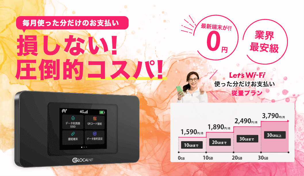 hi-ho Let’s Wi-Fi 公式サイト