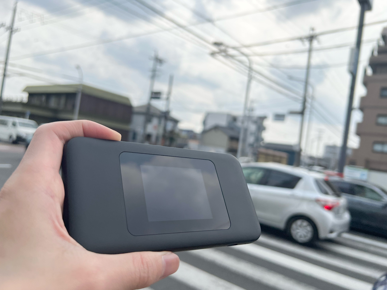 Broad WiMAX 郊外で使用