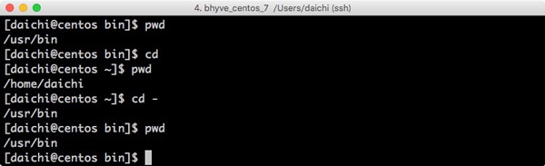 連載 にわか管理者のためのlinux運用入門 23 Cdコマンドを使いこなす その2 サーバ ストレージ It製品の事例 解説記事