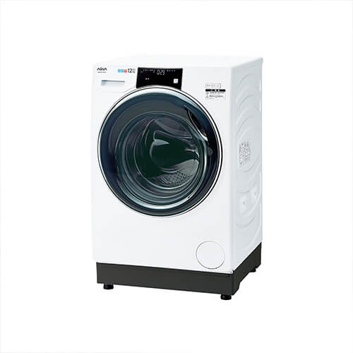 AQUA ドラム式洗濯乾燥機 12.0kg ホワイト AQW-DX12N W (左開き)