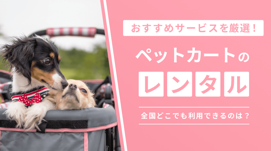 ペットカート レンタル のアイキャッチ