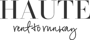 HAUTE rent to runwayのロゴ画像