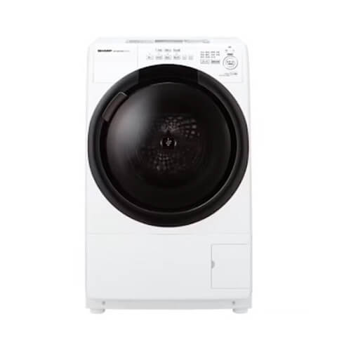 SHARP (シャープ)【右開き】洗濯7kg/乾燥3.5kg ドラム式洗濯乾燥機ES-S7H-WR ホワイト