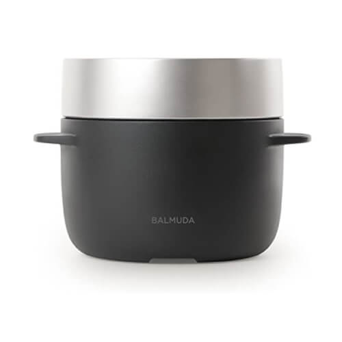 バルミューダ 3合炊き電気炊飯器 K03A-BK