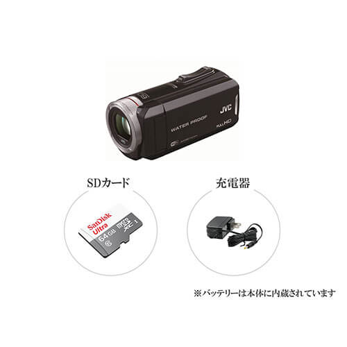 JVC GZ-RX130-B ビデオカメラ
