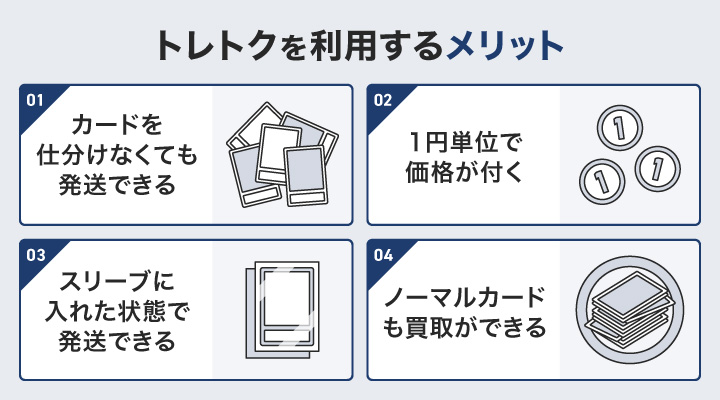 トレトクのメリット