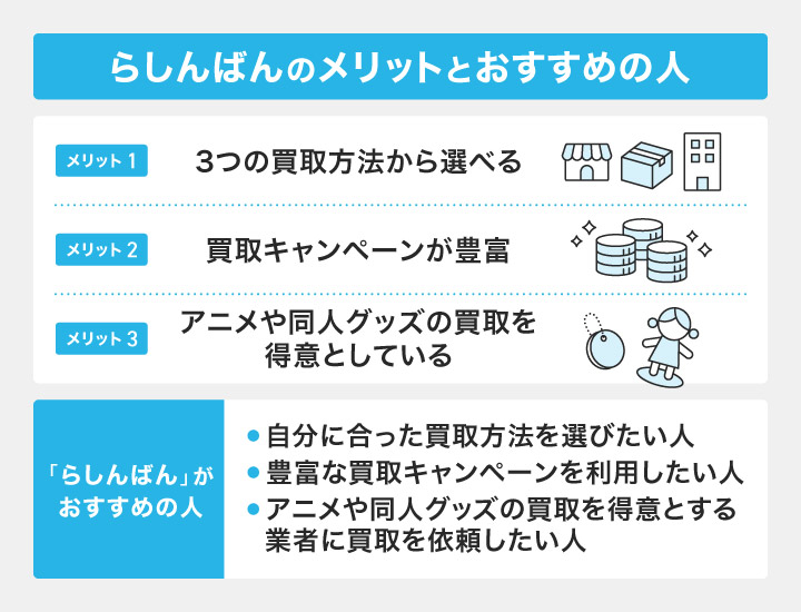 らしんばんのメリットとおすすめの人