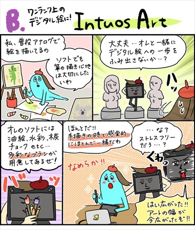 あなたにぴったりのペンタブレットはこれだ 目的別 Intuosの選び方 4 マイナビニュース