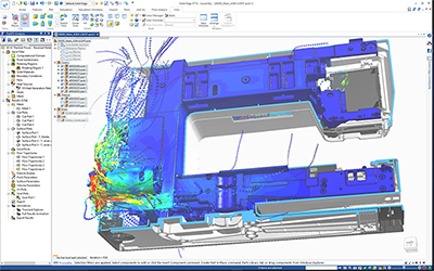 3d Cad上でカンタンに高精度な熱流体解析が実現 Floefd For Solid Edge 正式発表 Tech