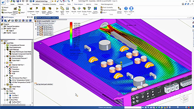 3d Cad上でカンタンに高精度な熱流体解析が実現 Floefd For Solid Edge 正式発表 Tech