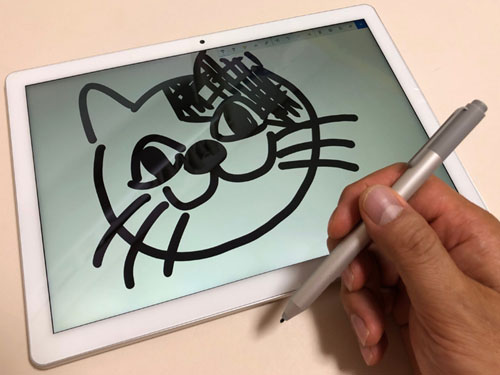 「MousePro P120A シリーズ」で使うなら、Surface Pro 4対応の旧型Surfaceペンがオススメ。旧型Surfaceペンは8
