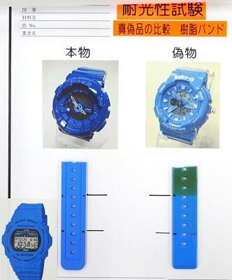 対決 G Shock 本物 Vs 偽物 品質と性能差を比較 実証 2 マイナビニュース