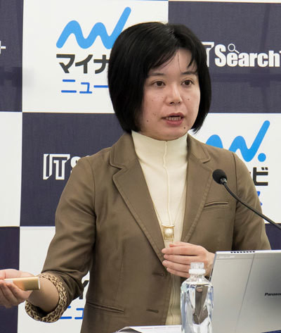 フォーティネットジャパン株式会社 マーケティング本部 プロダクトマーケティングマネージャー 山田 麻紀子氏