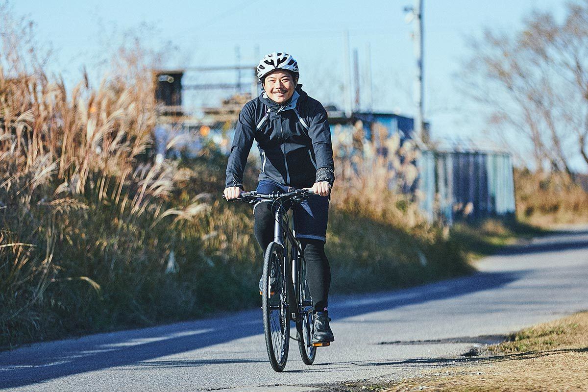 スポーツバイクはひと漕ぎでグングン進むので、数kmの範囲ならあっという間。