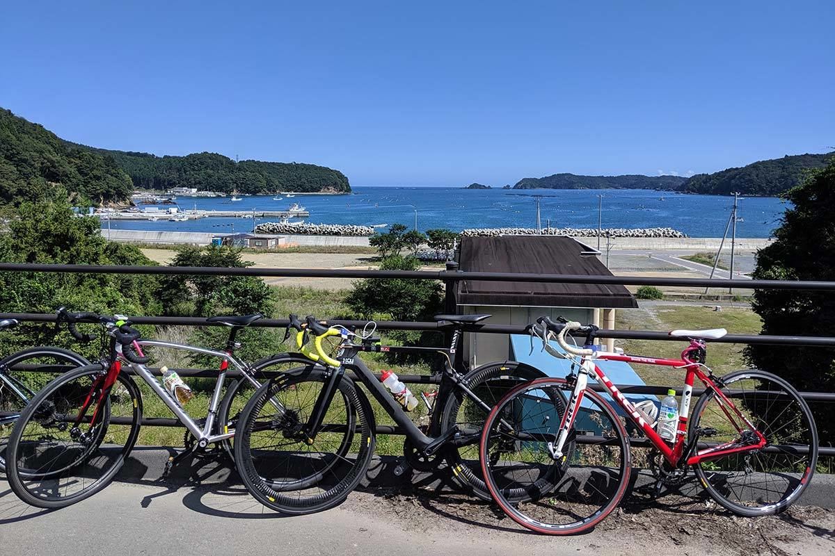 自転車で訪れた場所で、写真を撮るのも楽しみのひとつです。