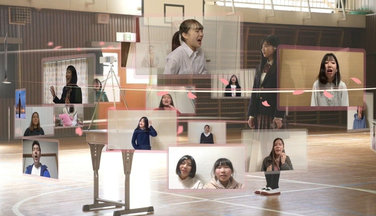 中高生クリエイターが いきものがかり Sakura のミュージックビデオを制作 マイナビニュース