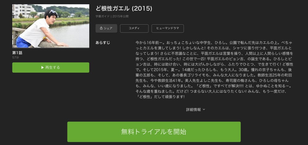 ドラマ ど根性ガエル の動画を今すぐ無料視聴できる配信サイトまとめ マイナビニュース