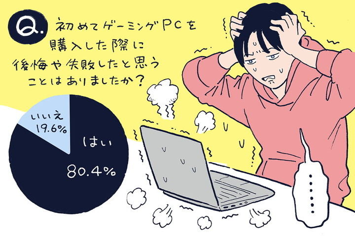 PCゲーム初心者必見！】先輩たちの失敗談から学ぶ、ゲーミングPCの