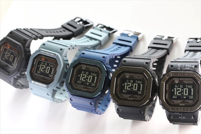 心拍計付きの「DW-H5600」が“普通のG-SHOCK”のデザインなのは、明確な 