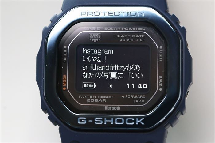 心拍計付きの「DW-H5600」が“普通のG-SHOCK”のデザインなのは、明確な