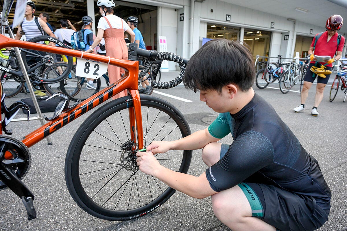 計測チップ取り付け