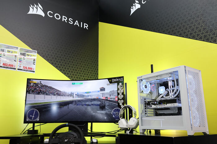 Corsair iCUE CertifiedゲーミングPC 「arkhive Gaming Alliance Corsair Certified GN-A7G47R　AG-AR8B65AGL7I-C4D」