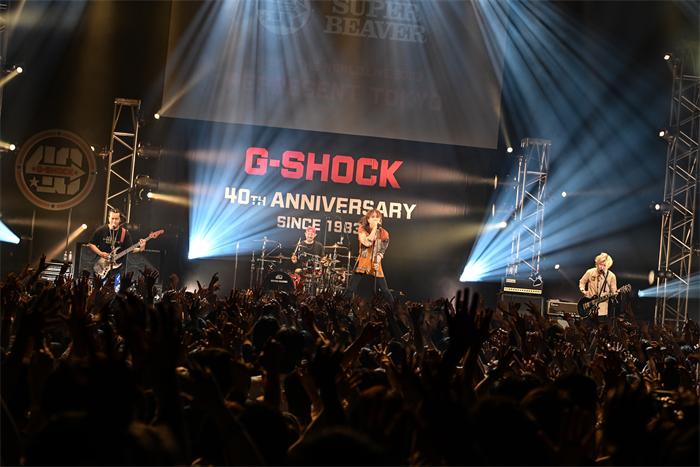 SUPER BEAVERとG-SHOCKの想いの共鳴を体感！ G-SHOCK40周年記念 