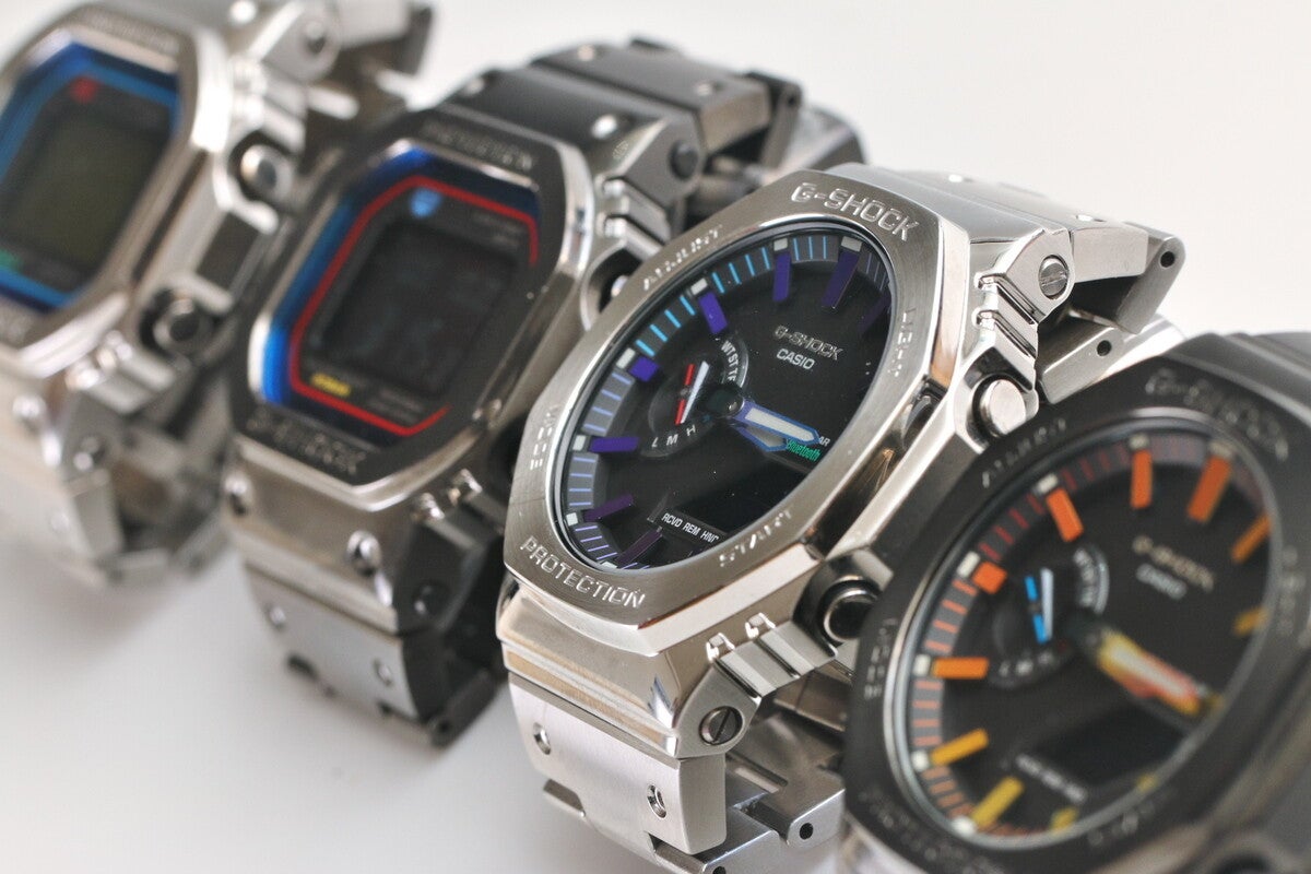 G-SHOCKの哲学と進化をフルメタルで再現!? 「POLYCHROMATIC ACCSENTS